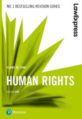 Law Express: Human Rights 5th edition hind ja info | Majandusalased raamatud | kaup24.ee