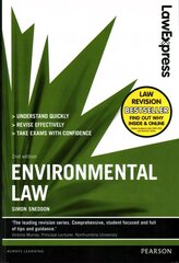 Law Express: Environmental Law 2nd edition цена и информация | Книги по экономике | kaup24.ee