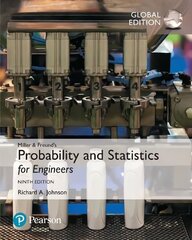 Miller & Freund's Probability and Statistics for Engineers, Global Edition 9th edition цена и информация | Книги по экономике | kaup24.ee