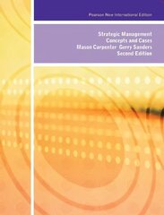 Strategic Management: Concepts and Cases: Pearson New International Edition 2nd edition hind ja info | Majandusalased raamatud | kaup24.ee