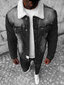 Meeste teksajakk New Boy Black MJ517N MJ517N/S hind ja info | Meeste joped | kaup24.ee