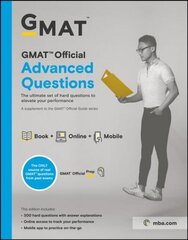 GMAT Official Advanced Questions hind ja info | Majandusalased raamatud | kaup24.ee