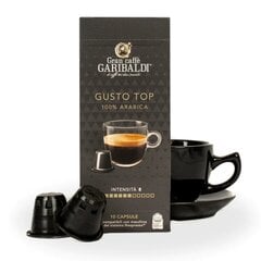 Kohvikapslid Gran Caffe Garibaldi - Gusto Top, Nespresso® kohvimasinatele, 50 tk цена и информация | Кофе, какао | kaup24.ee