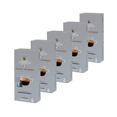 Kohvikapslid Gran Caffe Garibaldi - Gusto Intenso, Nespresso® kohvimasinatele, 50 tk цена и информация | Kohv, kakao | kaup24.ee
