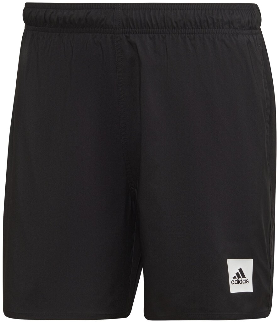 Meeste ujumisšortsid Adidas Solid Clx Short Sl Black HP1772 HP1772/2XL цена и информация | Ujumispüksid, shortsid | kaup24.ee