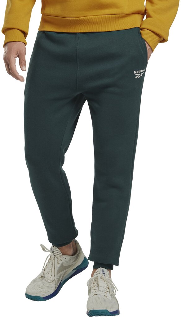 Meeste püksid Reebok Ri Left Leg Jogger Green HJ9956 HJ9956/XL hind ja info | Meeste spordiriided | kaup24.ee