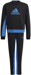 Poiste spordikostüümi Adidas G Bos Co Ts Black Blue HD4413 HD4413/140 цена и информация | Комплекты для мальчиков | kaup24.ee