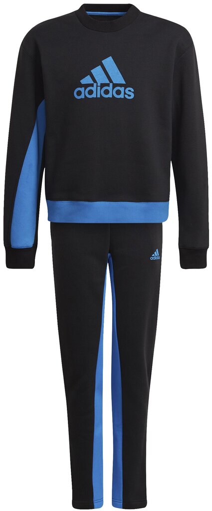 Poiste spordikostüümi Adidas G Bos Co Ts Black Blue HD4413 HD4413/140 цена и информация | Komplektid poistele | kaup24.ee