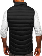 Meeste vest J.Style Black 5M711-392 5M711-392/2XL цена и информация | Мужские жилетки | kaup24.ee