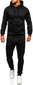 Meeste spordikostüüm J.Style Black 68C10381-3 68C10381-3/2XL цена и информация | Meeste spordiriided | kaup24.ee
