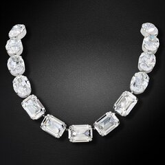Naiste kaelakee Diamond Sky „Modern III“ koos Swarovski kristallidega DS00N103 hind ja info | Kaelakeed | kaup24.ee