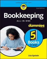 Bookkeeping All-in-One For Dummies,2e 2nd Edition цена и информация | Книги по экономике | kaup24.ee