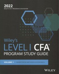 Wiley's Level I CFA Program Study Guide 2022: Complete Set hind ja info | Majandusalased raamatud | kaup24.ee