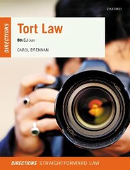 Tort Law Directions 8th Revised edition hind ja info | Majandusalased raamatud | kaup24.ee