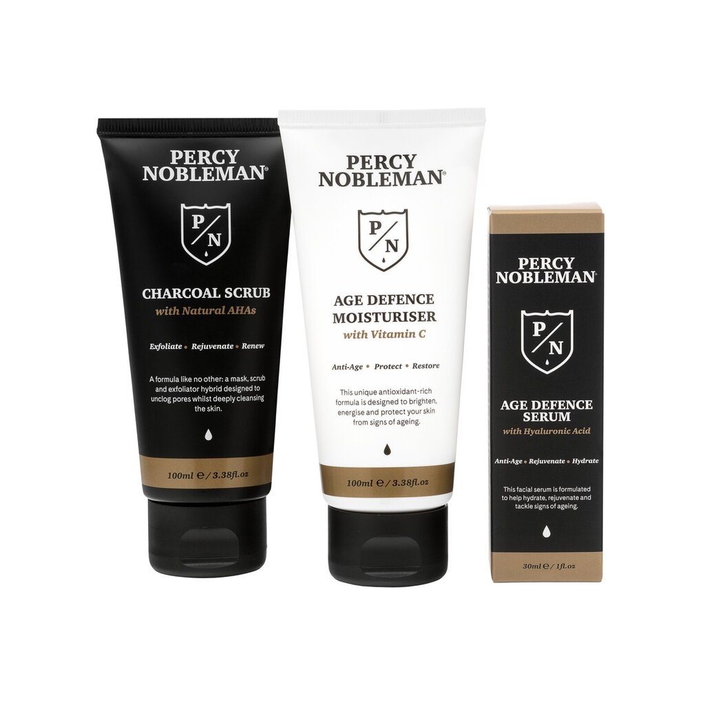 Näohooldustoodete komplekt meestele Percy Nobleman Skin Defence Kit hind ja info | Näokreemid | kaup24.ee