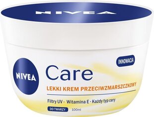 Видео крем от морщин Nivea Care 100 мл цена и информация | Кремы для лица | kaup24.ee