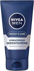 Niisutav näokreem Nivea Protect and Care meestele, 75ml цена и информация | Кремы для лица | kaup24.ee