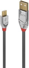 CABLE USB2 A TO MICRO-B 1M/CROMO 36651 LINDY цена и информация | Кабели для телефонов | kaup24.ee