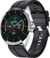 Kumi GW16T Silver/Black цена и информация | Смарт-часы (smartwatch) | kaup24.ee