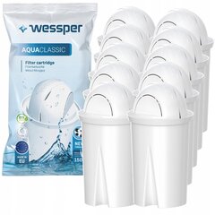 Wessper AquaClassic, 10 tk hind ja info | Filterkannud ja filtrid | kaup24.ee