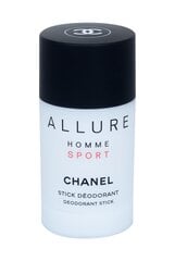 Meeste pulkdeodorant Chanel Allure Sport, 75 ml цена и информация | Парфюмированная косметика для мужчин | kaup24.ee