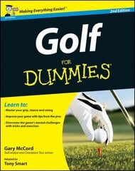 Golf For Dummies 2nd UK Edition hind ja info | Tervislik eluviis ja toitumine | kaup24.ee