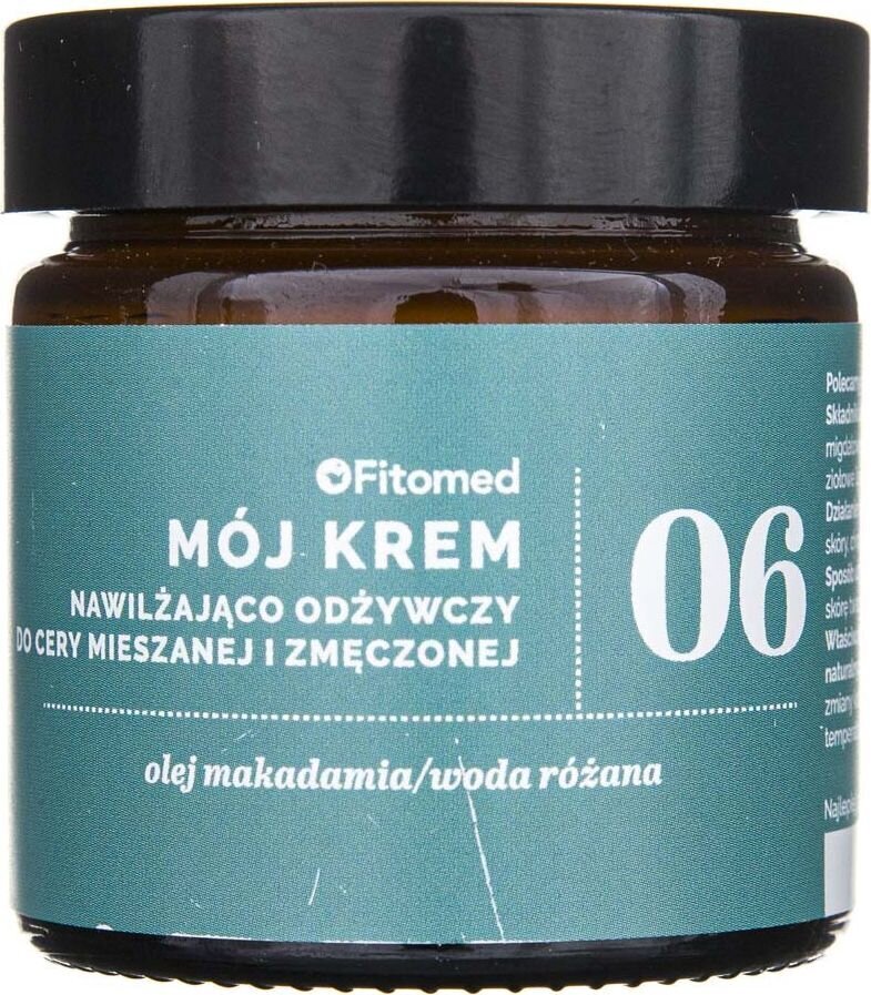 Niisutav ja toitev kreem kombineeritud ja väsinud nahale Fitomed Nr. 6, 50 ml цена и информация | Näokreemid | kaup24.ee