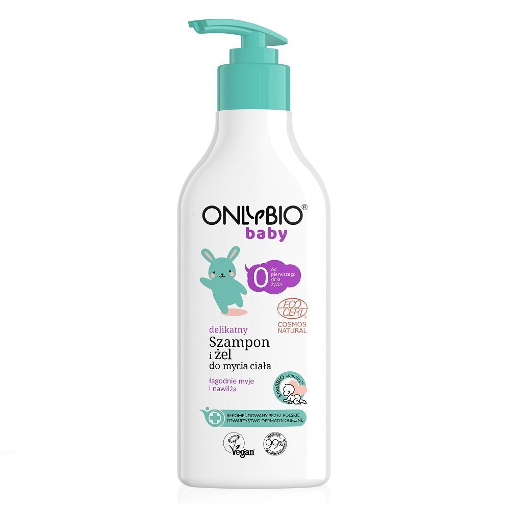 Õrn šampoon ja kehapesugeel 0 kuud+, 300 ml hind ja info | Laste ja ema kosmeetika | kaup24.ee