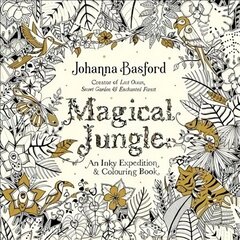 Magical Jungle: An Inky Expedition & Colouring Book hind ja info | Värviraamatud | kaup24.ee