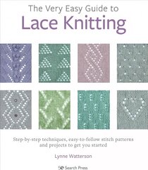 Very Easy Guide to Lace Knitting: Step-By-Step Techniques, Easy-to-Follow Stitch Patterns and Projects to Get   You Started цена и информация | Книги о питании и здоровом образе жизни | kaup24.ee