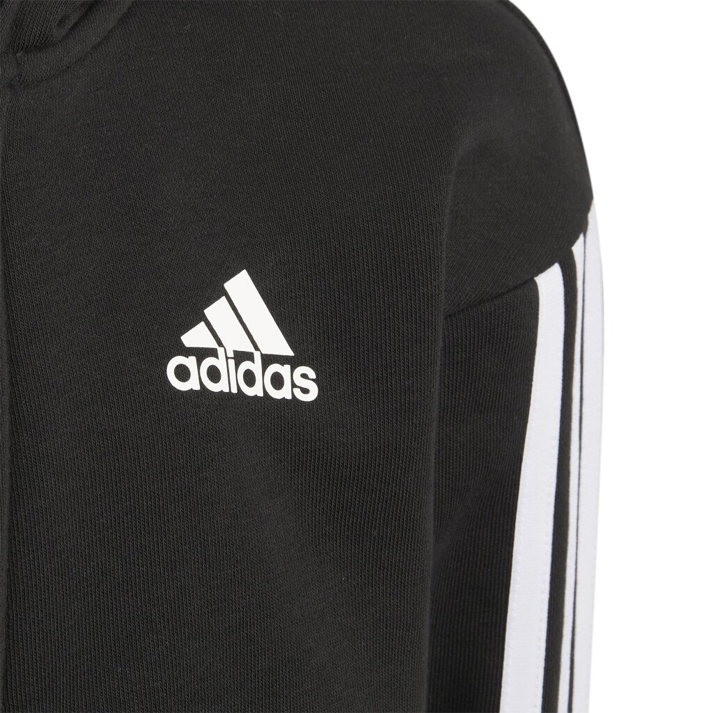 Laste spordikostüüm Adidas Lk 3s Ft Set Black HM9678 HM9678/140 цена и информация | Komplektid poistele | kaup24.ee