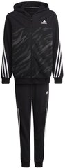 Poiste spordikostüüm Adidas B Cotton Ts Black HD6858 HD6858/176 цена и информация | Комплекты для мальчиков | kaup24.ee