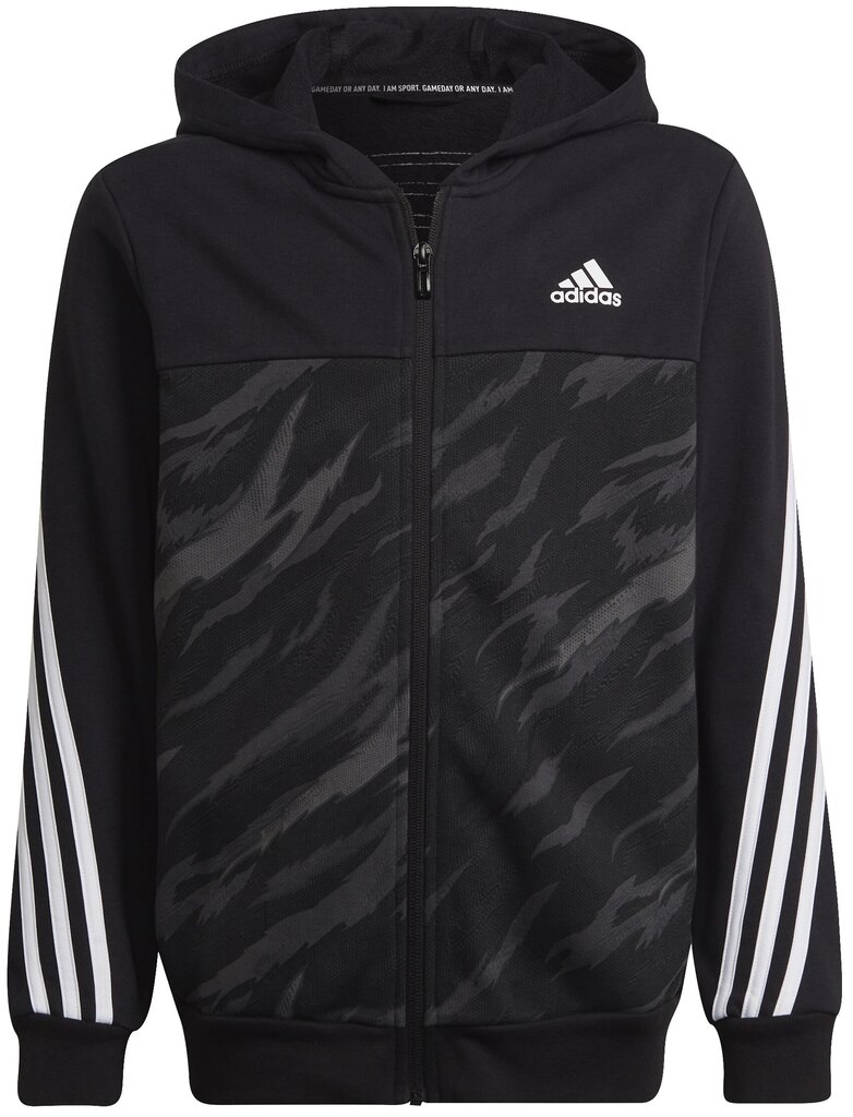 Poiste spordikostüüm Adidas B Cotton Ts Black HD6858 HD6858/176 цена и информация | Komplektid poistele | kaup24.ee