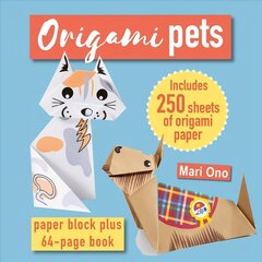 Origami Pets: Paper Block Plus 64-Page Book hind ja info | Tervislik eluviis ja toitumine | kaup24.ee