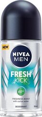 Шариковый дезодорант Nivea Fresh Kick 50 мл цена и информация | Дезодоранты | kaup24.ee