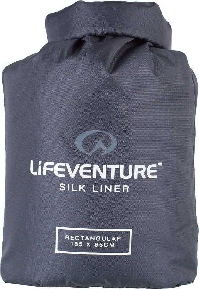 Magamiskoti vooder Lifeventure Silk, hall цена и информация | Magamiskotid | kaup24.ee