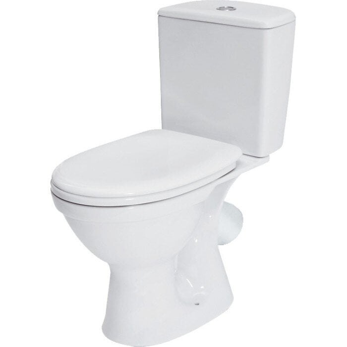 WC-pott Cersanit Compact 484 MERIDA 031 koos aeglaselt sulguva kaanega цена и информация | WС-potid | kaup24.ee