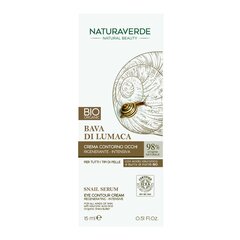 NATURAVERDE BIO noorendav silmakreem teoseerumiga 15ml hind ja info | Silmakreemid, seerumid | kaup24.ee