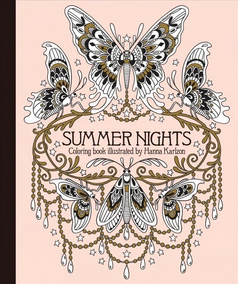 Summer Nights Coloring Book: Originally Published in Sweden as Sommarnatt hind ja info | Kunstiraamatud | kaup24.ee