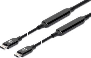 Manhattan USB-C 3.2 Gen2 3m 8K*60Hz 10Gbps 60W 3A цена и информация | Кабели для телефонов | kaup24.ee