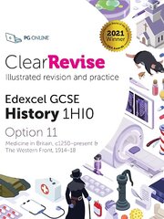 ClearRevise Edexcel GCSE History 1HI0 Medicine in Britain hind ja info | Noortekirjandus | kaup24.ee