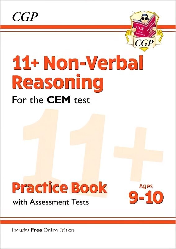 11plus CEM Non-Verbal Reasoning Practice Book & Assessment Tests - Ages 9-10 (with Online Edition) цена и информация | Laste õpikud | kaup24.ee