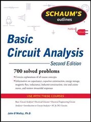 Schaum's Outline of Basic Circuit Analysis, Second Edition 2nd edition hind ja info | Ühiskonnateemalised raamatud | kaup24.ee
