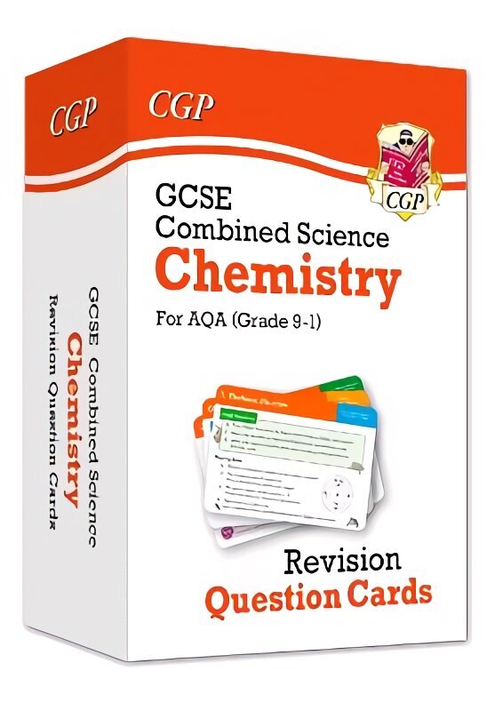 9-1 GCSE Combined Science: Chemistry AQA Revision Question Cards цена и информация | Laste õpikud | kaup24.ee