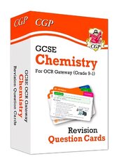 GCSE Chemistry OCR Gateway Revision Question Cards цена и информация | Книги для подростков и молодежи | kaup24.ee