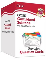 GCSE Combined Science AQA Revision Question Cards: All-in-one Biology,   Chemistry & Physics цена и информация | Книги для подростков и молодежи | kaup24.ee