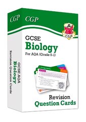 9-1 GCSE Biology AQA Revision Question Cards hind ja info | Laste õpikud | kaup24.ee