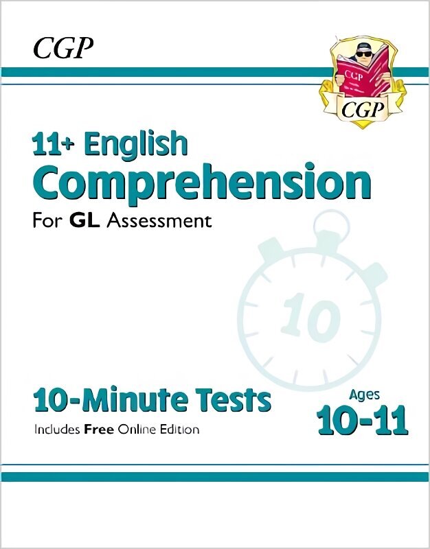 11plus GL 10-Minute Tests: English Comprehension - Ages 10-11 (with Online Edition) hind ja info | Võõrkeele õppematerjalid | kaup24.ee