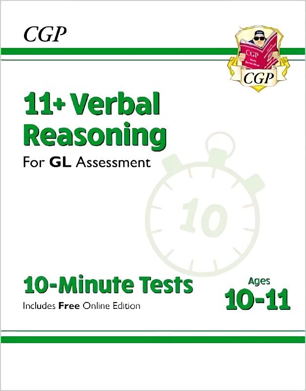 11plus GL 10-Minute Tests: Verbal Reasoning - Ages 10-11 (with Online Edition) цена и информация | Laste õpikud | kaup24.ee