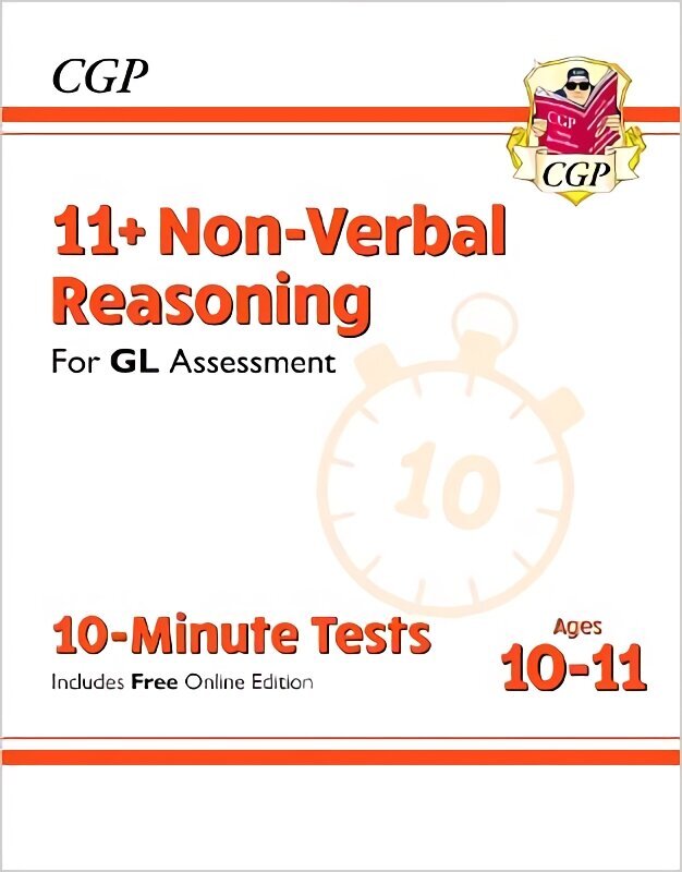 11plus GL 10-Minute Tests: Non-Verbal Reasoning - Ages 10-11 (with Online Edition) цена и информация | Laste õpikud | kaup24.ee